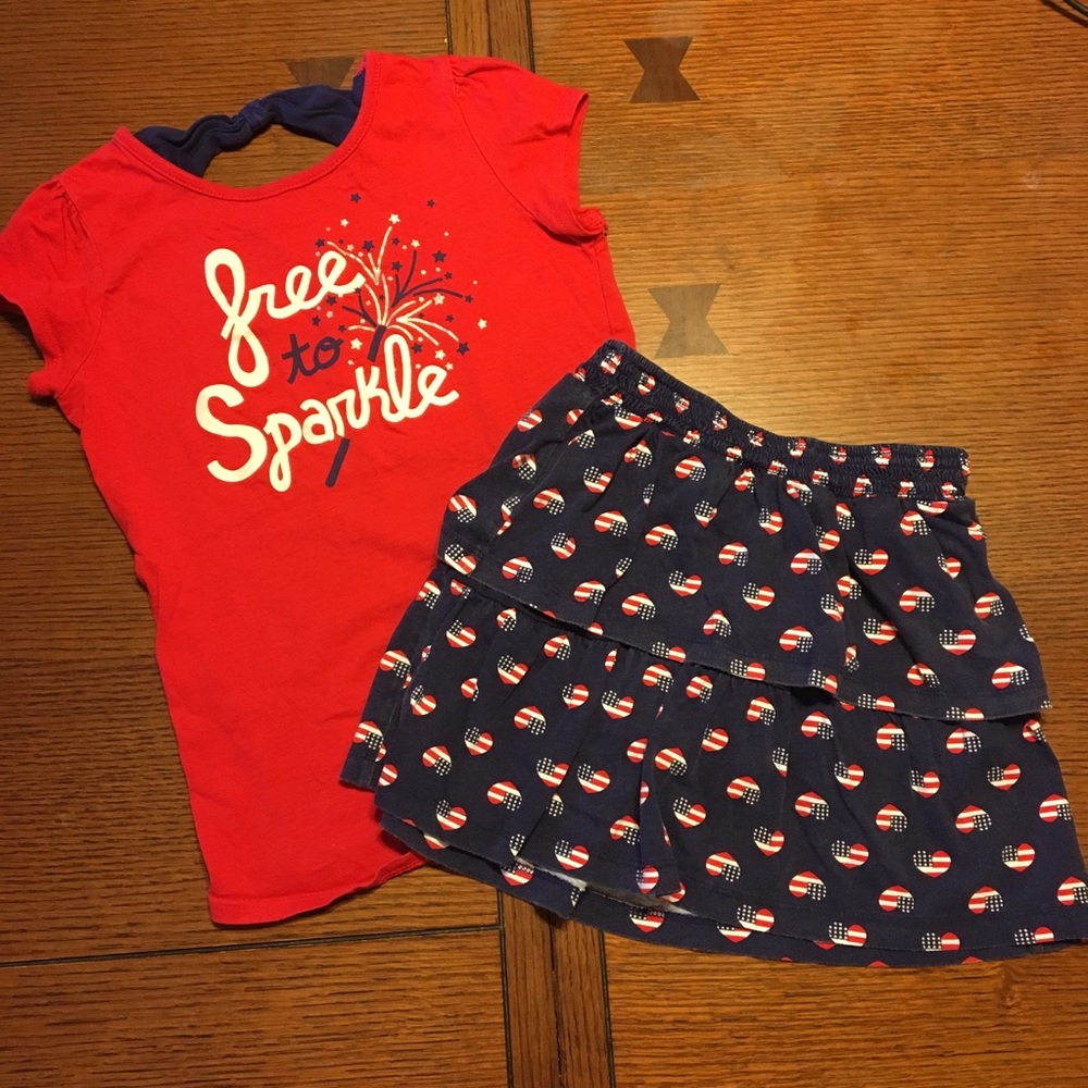 Girls 4th of July Outfit